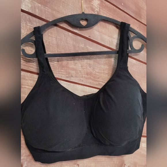 Truekind Sz 4XL Black Women's Intimate Comfort Supportive Wireless Bra Plusddx - Picture 8 of 8